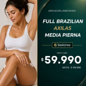Full Brazilian + Media Pierna + Axilas